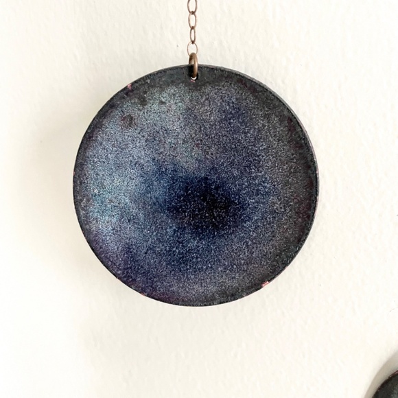 Phases of the Moon Enamelled Wall/Window Hanging/Chimes - Picture 12 of 15